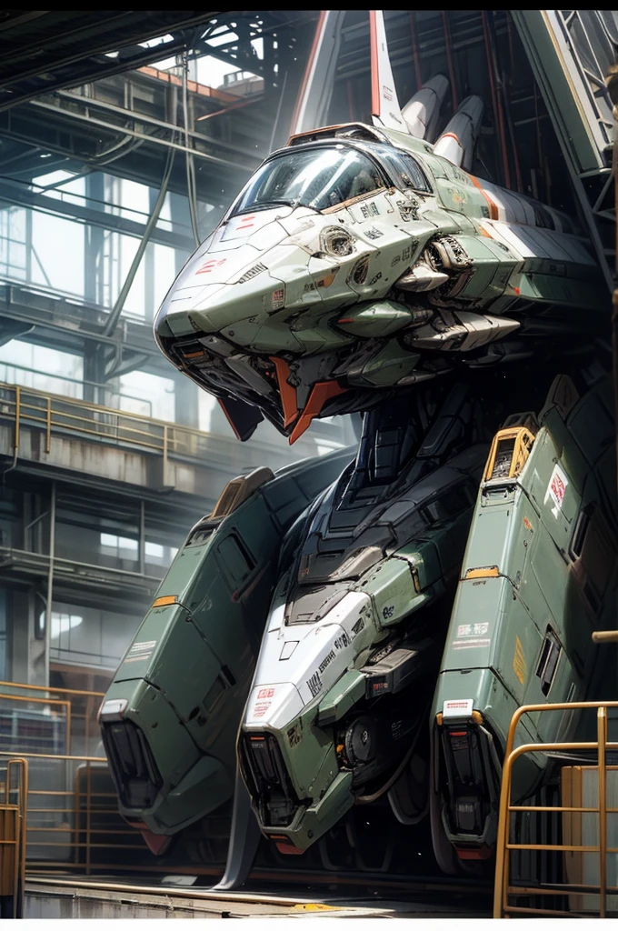 Military, Mecha, Hangar, spaceship
