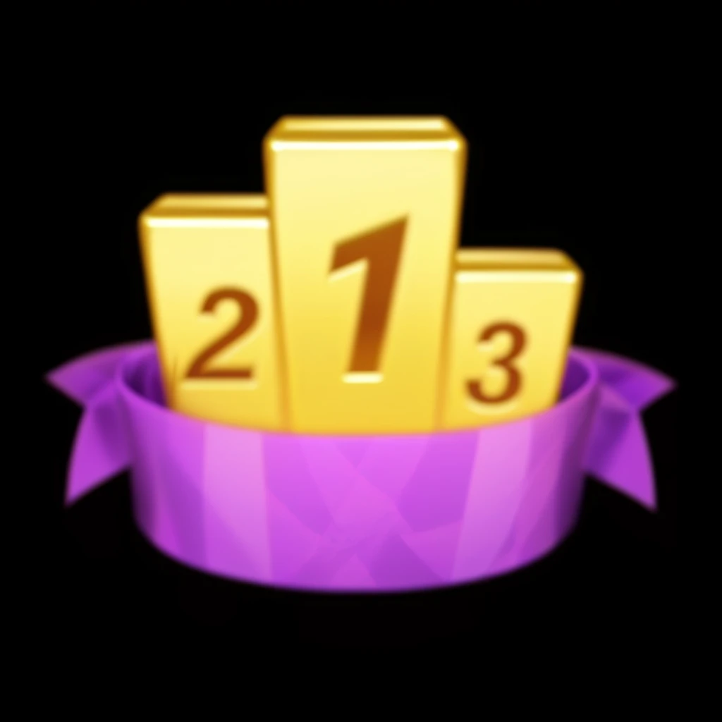 Close up of golden trophy，奖杯周围系着Purple Ribbon, 1.8, ?. 8, No. 31!!!!!, golden number, [32k hd]^10, Gold and purple, Purple Ribbon, screensaver, Gold Ribbon, 9k, Nine thousand, First Place, 32k, 3 2 thousand, Awards