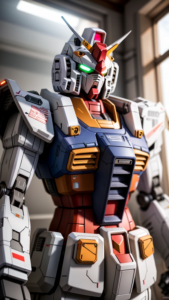 inbox\(Teddorp\),(8K, RAW photos, best quality, masterpiece:1.2),((In a toy box with glass windows)),Solitary,(Showcase), A giant (Gundam rx78 1.2) (Upper Body:1.2),close up,(steel),best quality,((Science Fiction)),lens flare,Unreal Engine,number,Style - TronLegacy-8v-B, ,Popular on CGsociety,Beautiful and detailed lighting,Shadow opt-6000,
