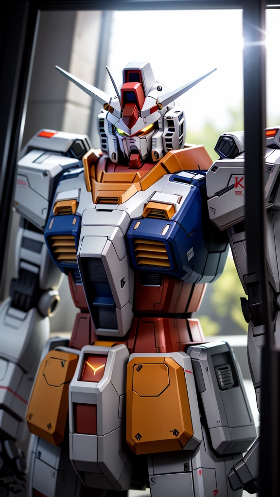 inbox\(Teddorp\),(8K, RAW photos, best quality, masterpiece:1.2),((In a toy box with glass windows)),Solitary,(Showcase), A giant (Gundam rx78 1.2) (Upper Body:1.2),close up,(steel),best quality,((Science Fiction)),lens flare,Unreal Engine,number,Style - TronLegacy-8v-B, ,Popular on CGsociety,Beautiful and detailed lighting,Shadow opt-6000,