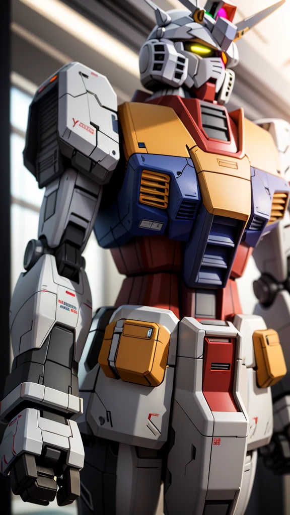 inbox\(Teddorp\),(8K, RAW photos, best quality, masterpiece:1.2),((In a toy box with glass windows)),Solitary,(Showcase), A giant (Gundam rx78 1.2) (Upper Body:1.2),close up,(steel),best quality,((Science Fiction)),lens flare,Unreal Engine,number,Style - TronLegacy-8v-B, ,Popular on CGsociety,Beautiful and detailed lighting,Shadow opt-6000,