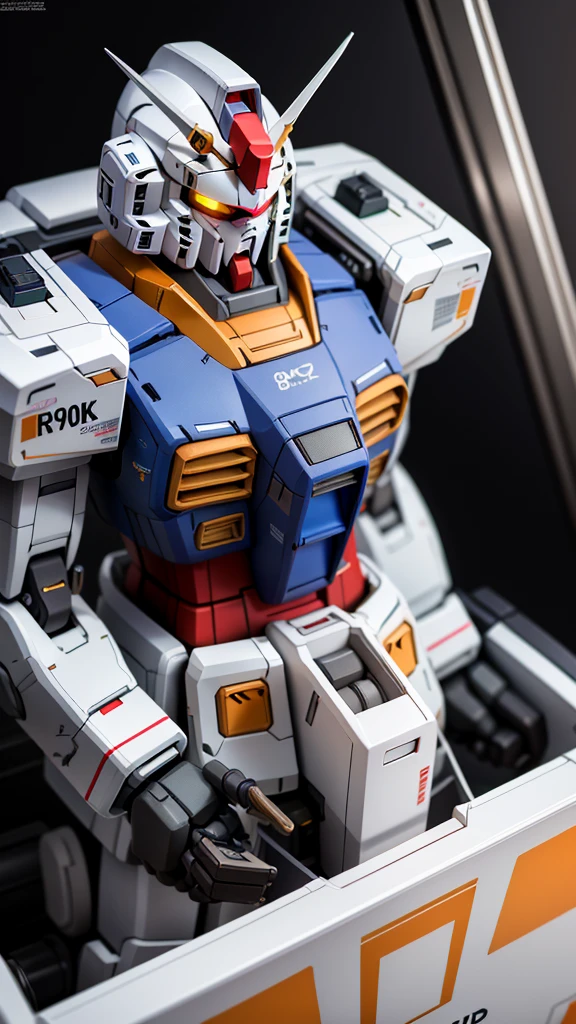 inbox\(Teddorp\),(8K, RAW photos, best quality, masterpiece:1.2),((In a toy box with glass windows)),Solitary,(Showcase), A giant (Gundam rx78 1.2) (Upper Body:1.2),close up,(steel),best quality,((Science Fiction)),lens flare,Unreal Engine,number,Style - TronLegacy-8v-B, ,Popular on CGsociety,Beautiful and detailed lighting,Shadow opt-6000,