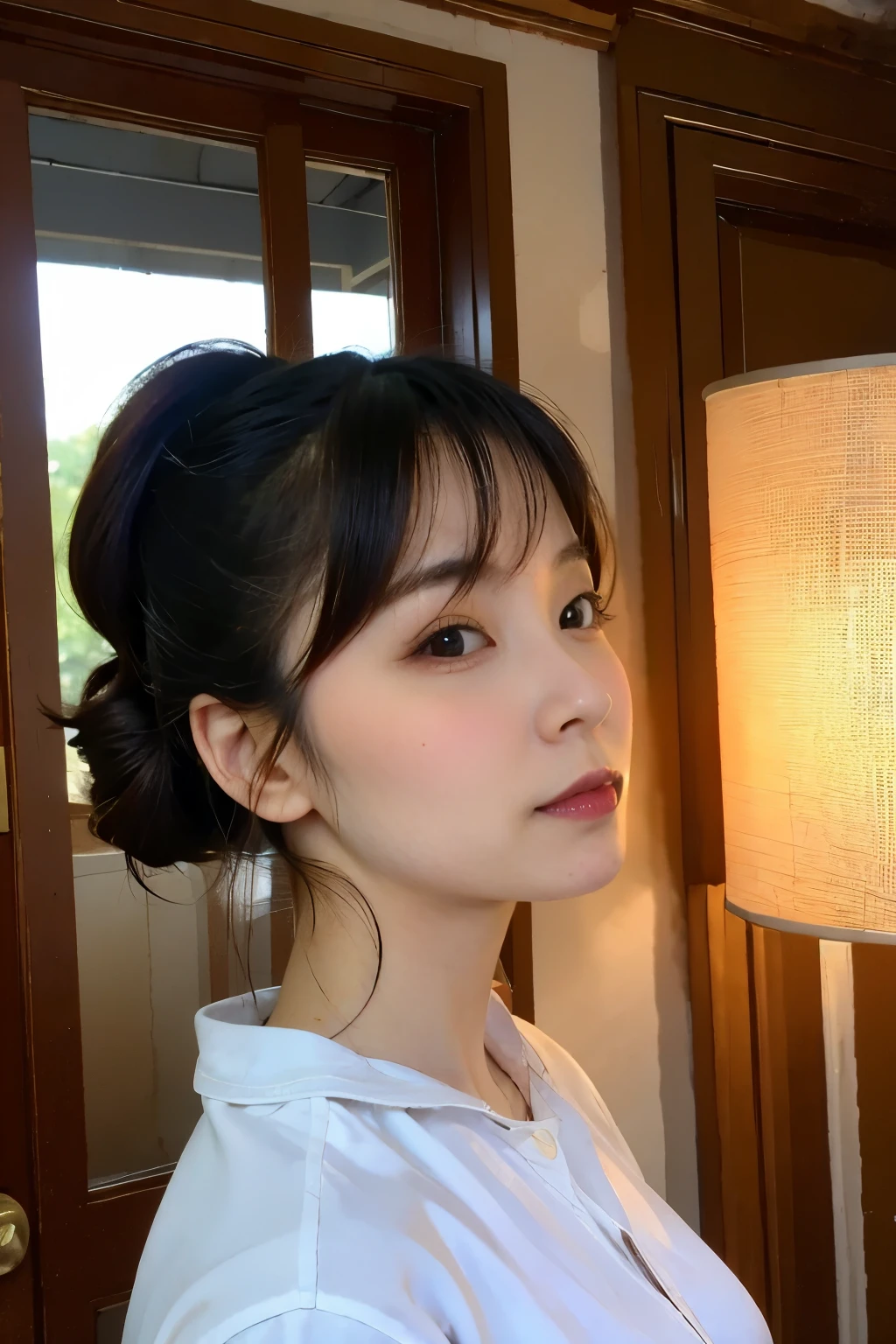 Masterpiece level, Great style, camisole,Beautiful chest,Selfie taken with a smartphone,Hungry for love,Neat and alluring looks