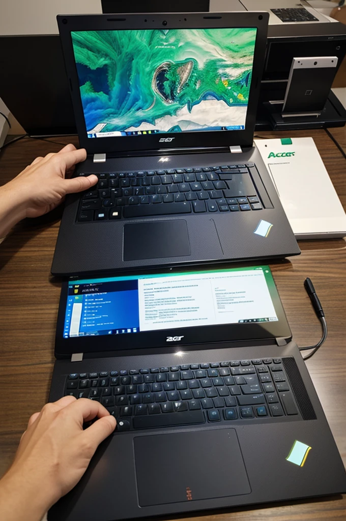 i.e. make me a laptop that has ACER logo on it