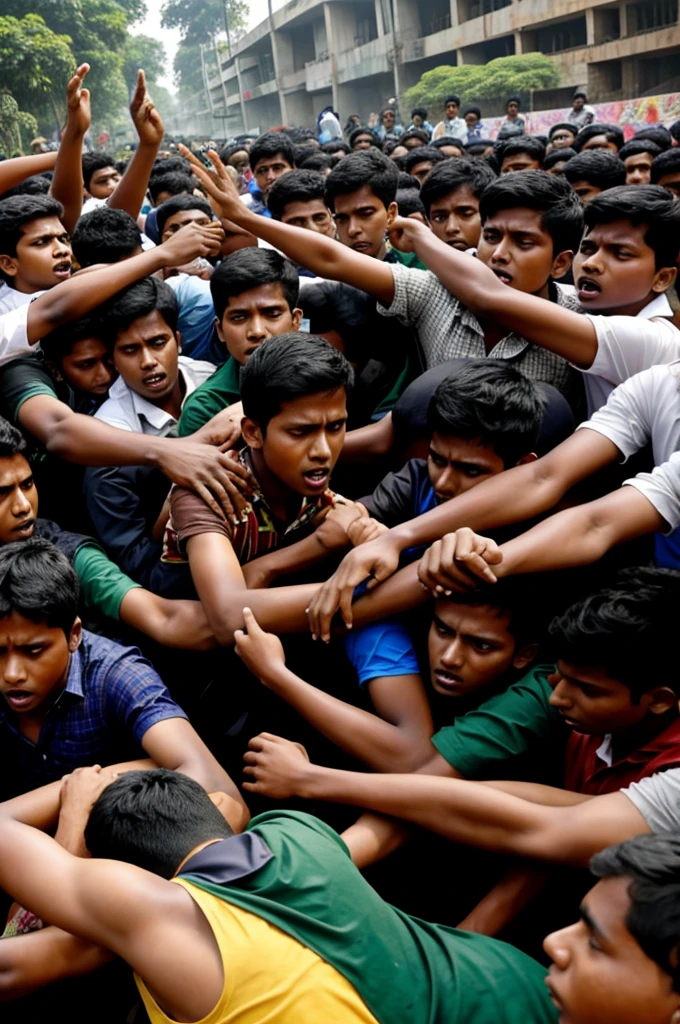 Recent attack on students in Bangladesh 
