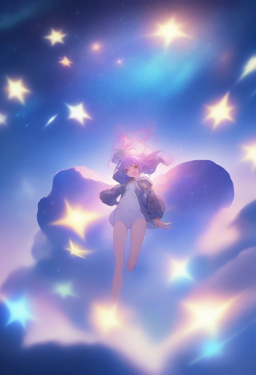 (8k), (Highest quality), Sky and space images: Sky and space images.。for example、Starry sky and clouds、それ would be good to use elements such as spaceships.。
bright色、bright, Positive emotions and happiness、bright色を使用すると良いです。for example、Blue or purple、ピンクなどのbright色が適しています。A wide variety of combat uniform designs:The jacket features a rich design with intricate geometric patterns.、 Sex