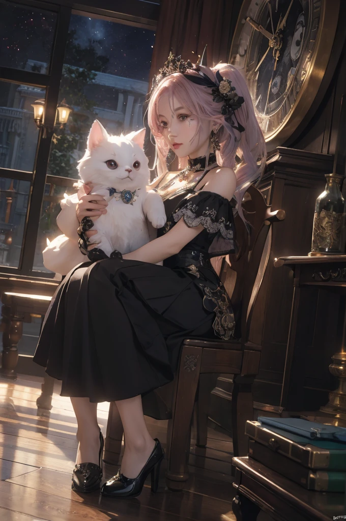(Master Masterpiece:1.6),(Highly Detailed:1.6),(Best Quality:1.6),(High Resolution:1.6),(correct human body relationships:1.4),
Masterpiece,best quality,1Girl,simple background,flower,sitting,erune,Twisted time,Many clocks,Spatial destruction,Crossing time,twisted clock,Crack,gear,masterpiece,masterpiece,8k 120 frames,A girl is flying,shining eyes,shattered void,blue rose,Gothic art,fantasy,starry sky,colorful rose,off shoulder,long hair fluttering,sea,beautiful. Classic,long skirt,gorgeous hem,carrying skirt,noble,elegant lady,rose,beautiful and moving,rose hair accessories,garden,correct body proportions,multi-layer skirt,rose necklace,rose earrings,holding a large bundle,[pink | red | white | gold] hair,(Master Masterpiece:1.6),(Highly Detailed:1.6),(Best Quality:1.6),(High Resolution:1.6),