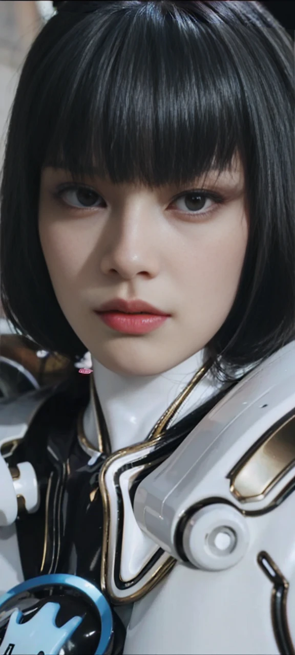 (photoRealstic:1.4)、(hyper realisitic:1.4)、(realisitic:1.3)、(Smooth lighting:1.05)、(Improved cinematic lighting:0.9)、32K、(a blond:0.9)1 girl in、Realistic lighting、Back lighting、raytrace、(Image enhancement:1.4)、(Top quality real skins:1.4)、(Beauty of skin texture: 1.1)、(japanes:1.2)、(Black Latex Suit 1.5)、Shoulder out、Armpit、Black Latex Gloves、(Plump body:1.4)、Curvaceous body