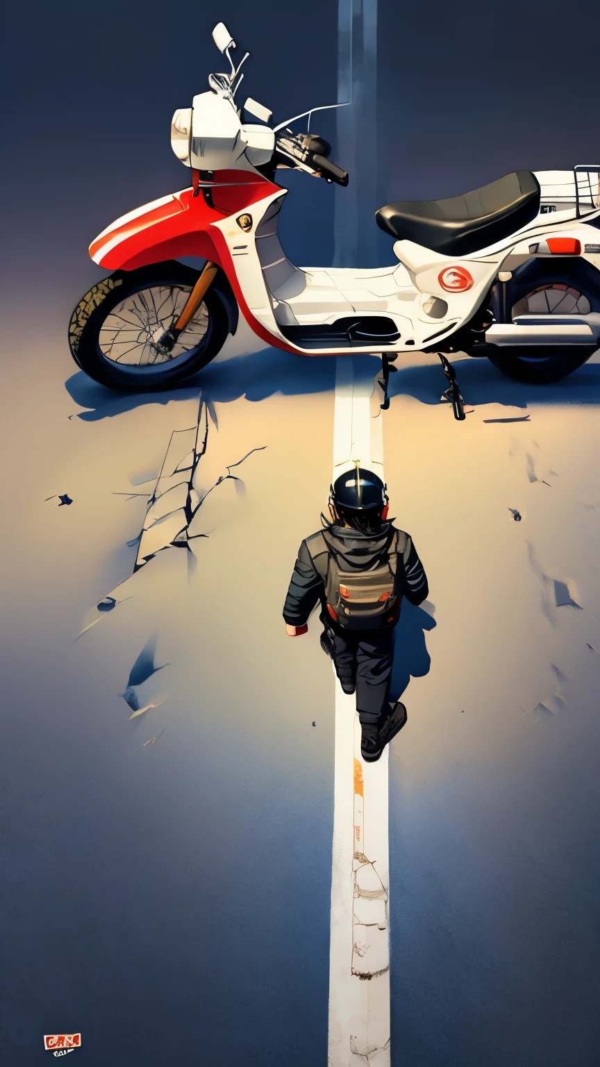 Akira Poster、Honda Super Cub