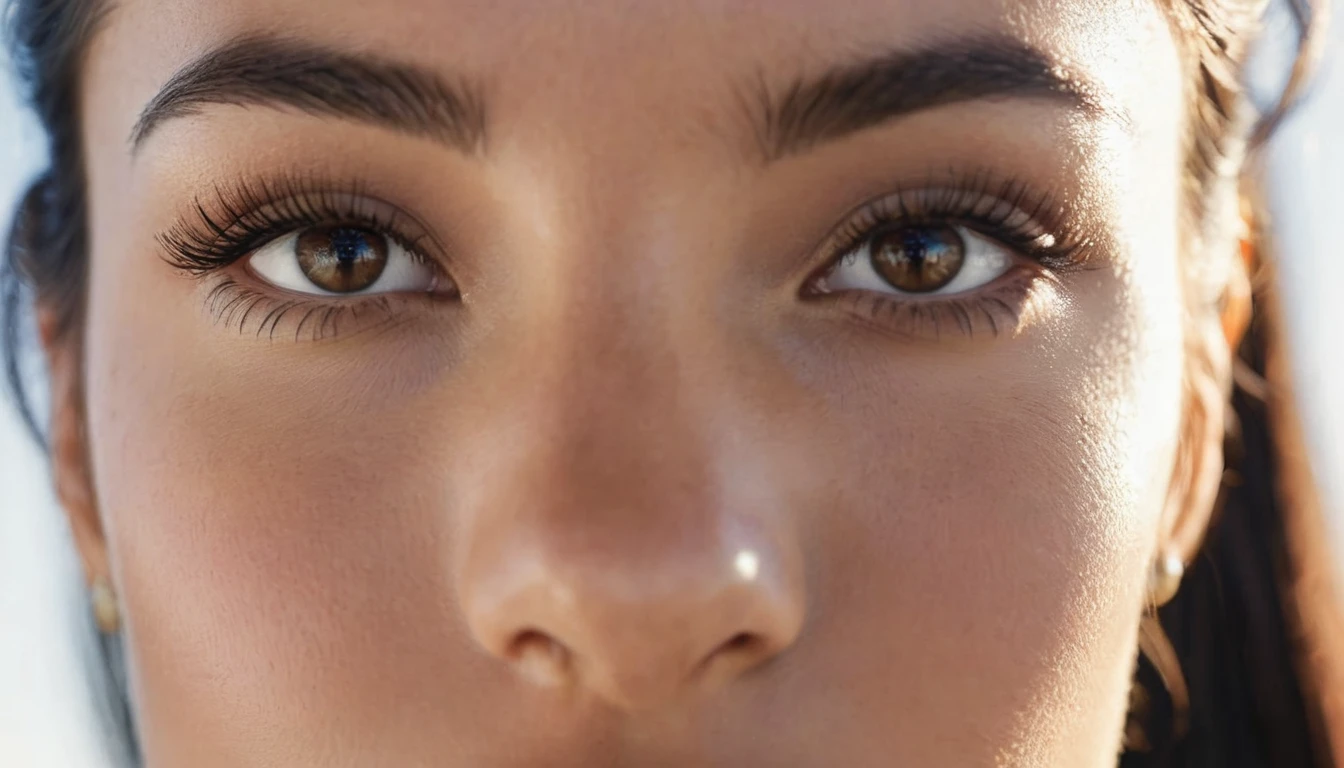 ((half body portrait)) photo of a beautiful 25 years old spanish woman, detailed spanish facial features, endless long (extra long black hair), Award - winning photograph, Masterpiece, 8k, ultra high res, hyper detailed, beautiful woman, perfect face, rule of thirds, Perfect eyes, Perfect iris, perfect pupils, (perfectly round iris:1.3), Perfect lips, Perfect teeth, dimples, perfect nose, highly detailed hair, ((detailed face)), ((detailed facial features)), (finely detailed skin), tanned skin, realistic skin texture, extreme skin details, (pores:0.1),(sweaty:0.8), insane details, intricate details, amazing fine detail, photorealistic, photograph, photorealism, rich colors, lifelike texture, neutral colors, Soft front light,cinematic lighting, dramatic lighting,dappled light on face, backlight on hair, sharp focus, wide angle, film grain, dslr, raw photo, photographed on Nikon