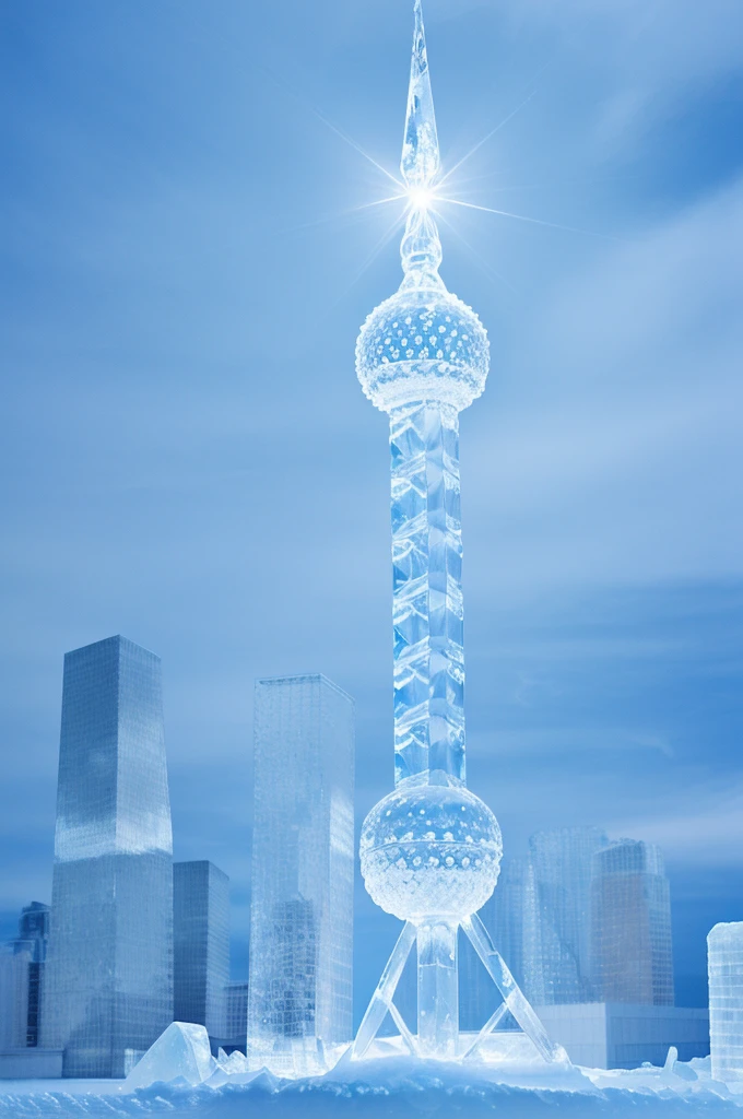 made of ice,snow,crystal,translucent,Light Blue,Light transmission,Crystal clear