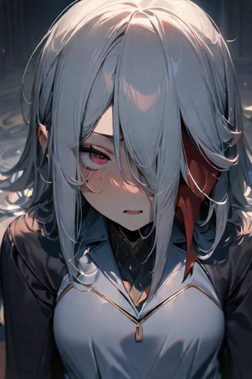 ((Best quality)), ((masterpiece)), (detailed), splitting of personality