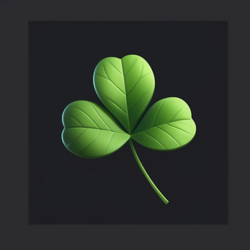 Close up of a leaf on a black background, Weed cutie mark, Stylization的植被, Green Plants, Game assets of plant and tree, Stylization艺术, basil, Mint leaves, Game Icon Assets, Stylization, Stylization的阴影, Modular Project, Shamrock, herb, Game assets, Mint pattern, four leaf Shamrock, Stylization pbr, Green Skin