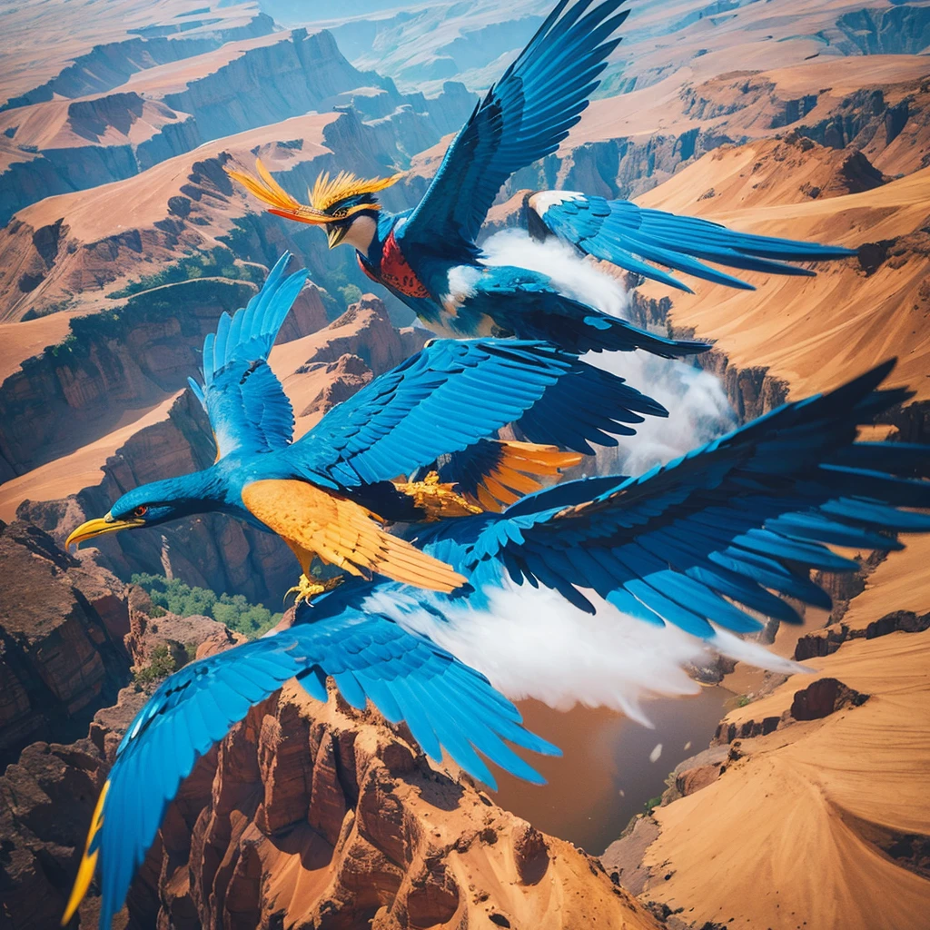Flying with fenix bird