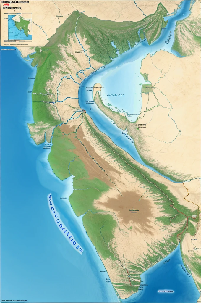 3d map of india