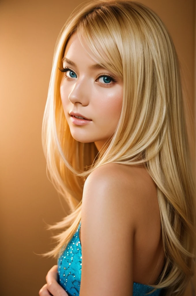 Blonde Blonde Hair Party、The most beautiful woman in a bright space Wearing a dress Cosmetic Beauty Beauty Beautiful woman young woman Beauty Film Stock Photos ,4. Kodak Portra 400 ,Camera F1.6 Lenses ,,Hyper-realistic ,Realistic texture, Dramatic Lighting , Cinestill 800,Beautiful womanの高精細RAW写真繊細 スタジオライトyoung woman High Resolution Studio Light Studio Light Caucasian French Italian Ukrainian Swiss