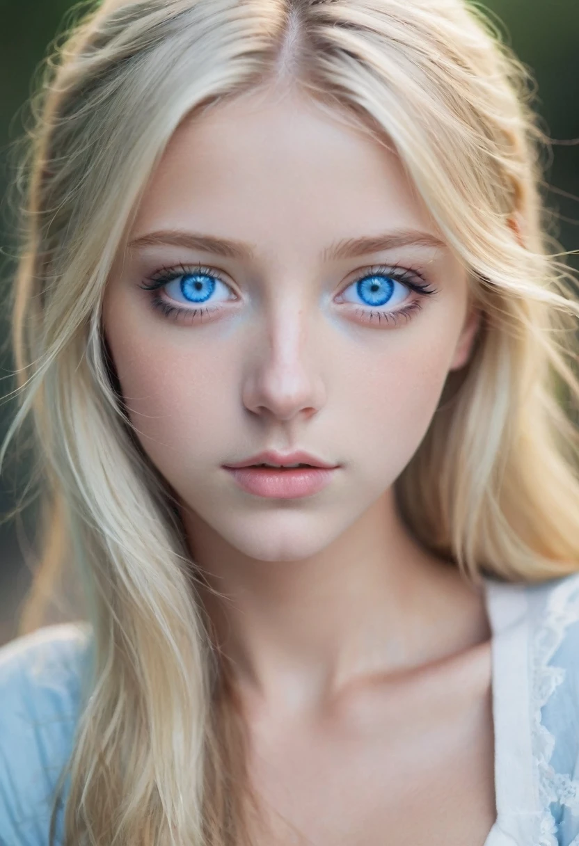 blonde girl blu eyes beautiful