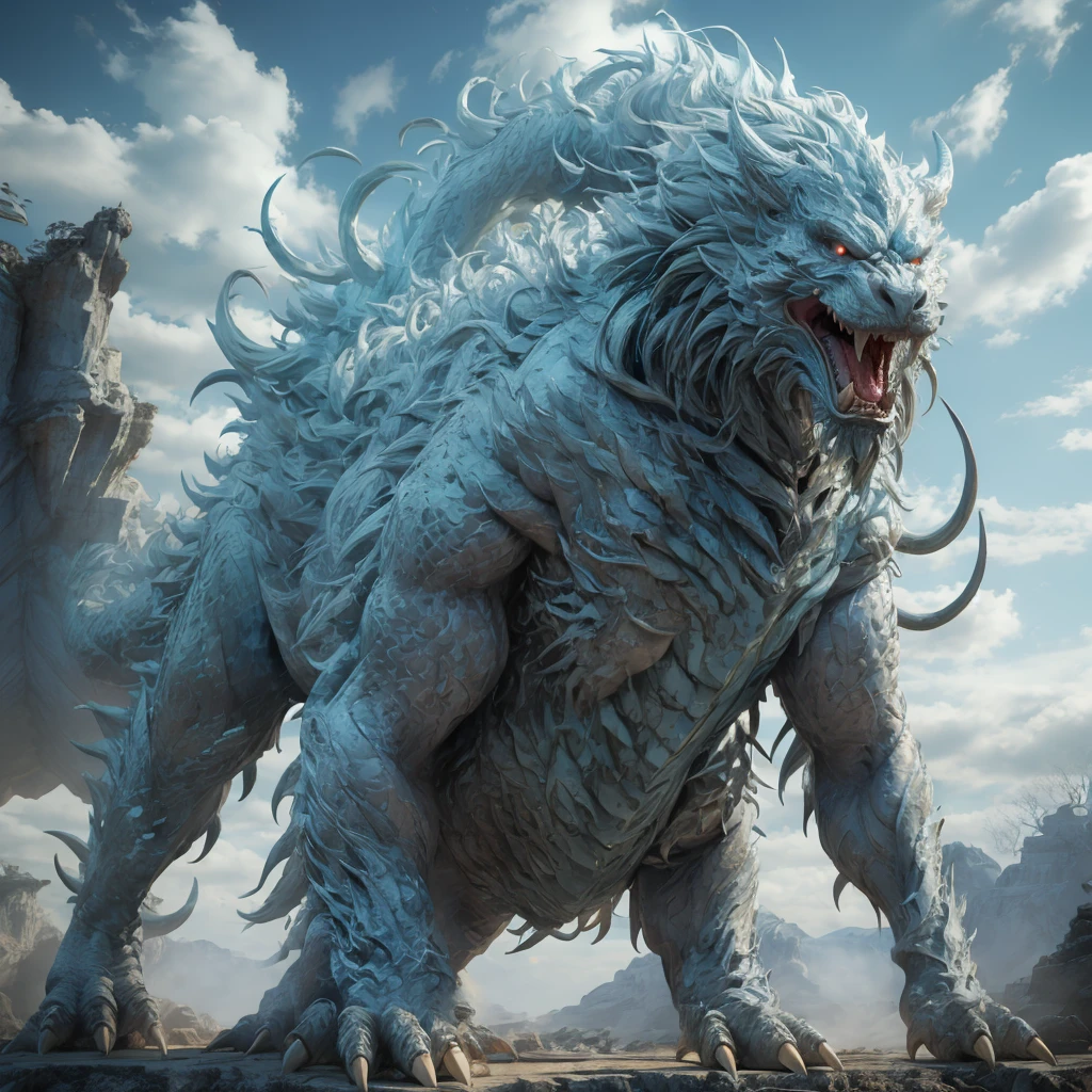 Huge unidentified creatures
