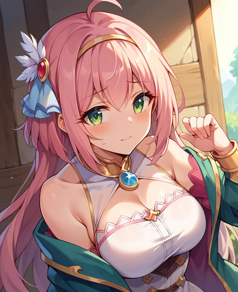 Princess Connect,Yui,Hair length to shoulders,