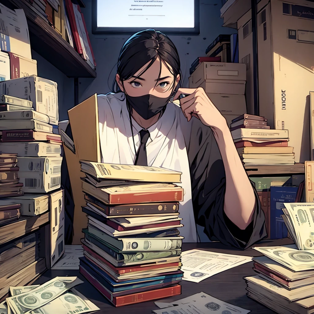 Person with a lot of money