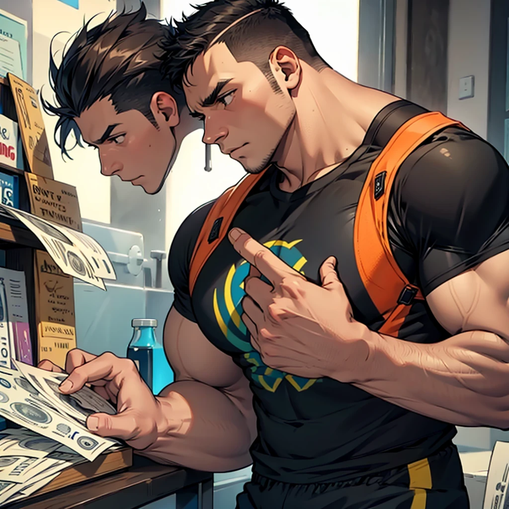 Joseph Joestar getting