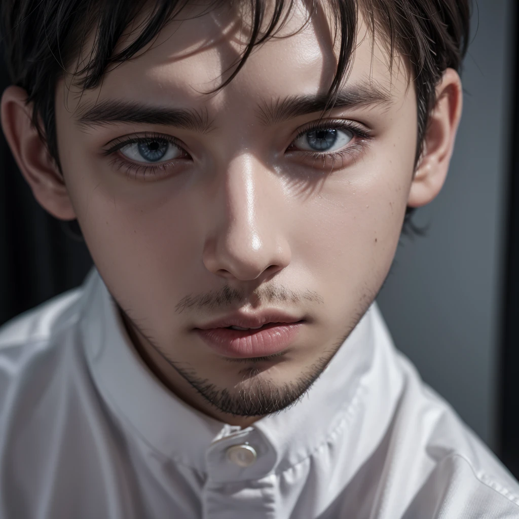 Man with shirt written macro studios