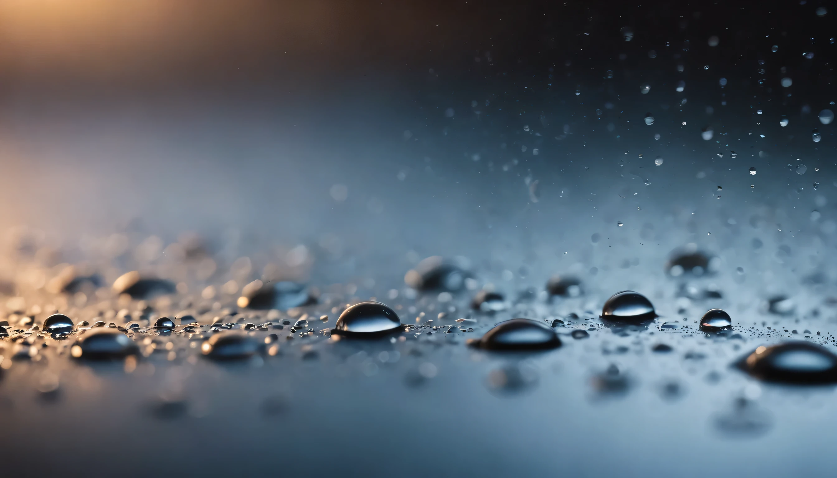 an abstract matrix data shot of water droplets on a textured surface, experimenting with lighting and composition to create a visually striking and unique image