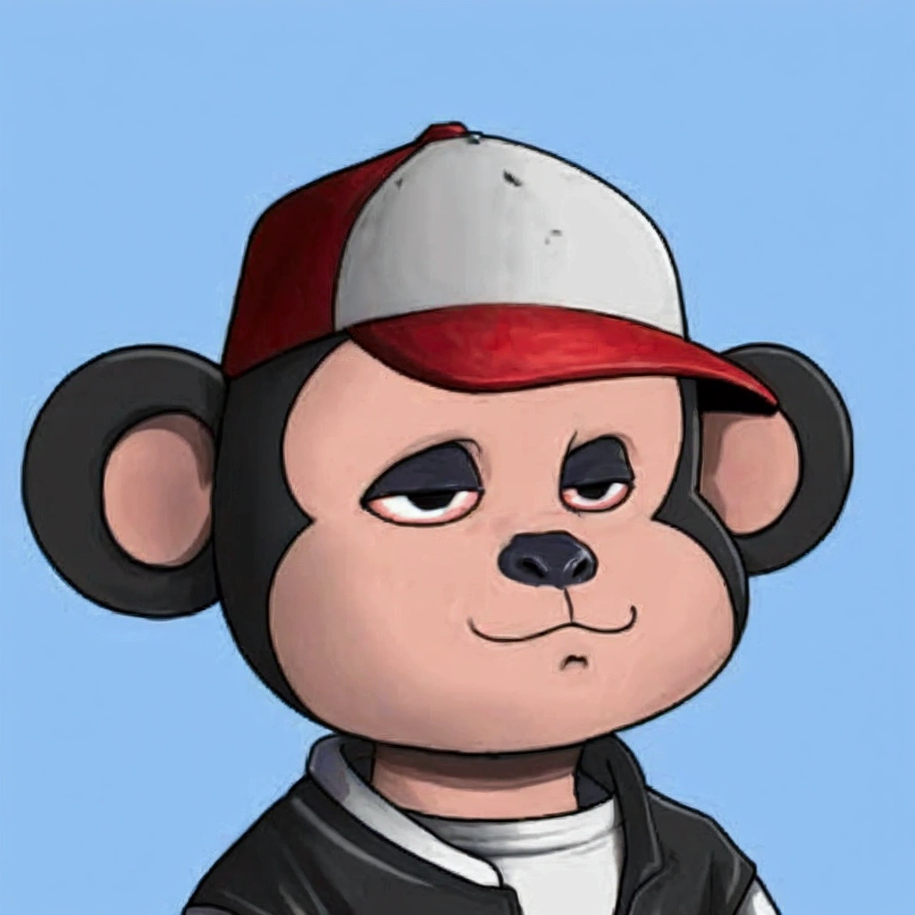 Turn this drawing to a monkey vampire 