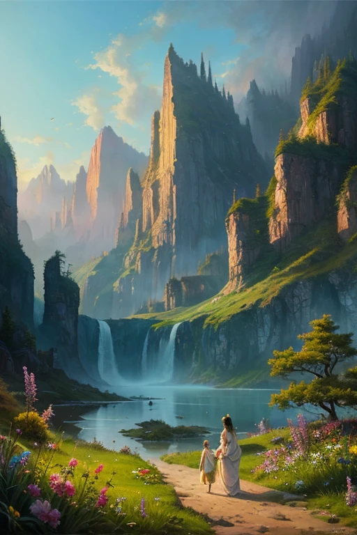 Highest quality、Landscape painting、Fantasy