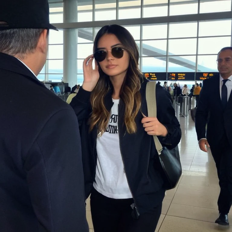 and now I want photos of her at the airport