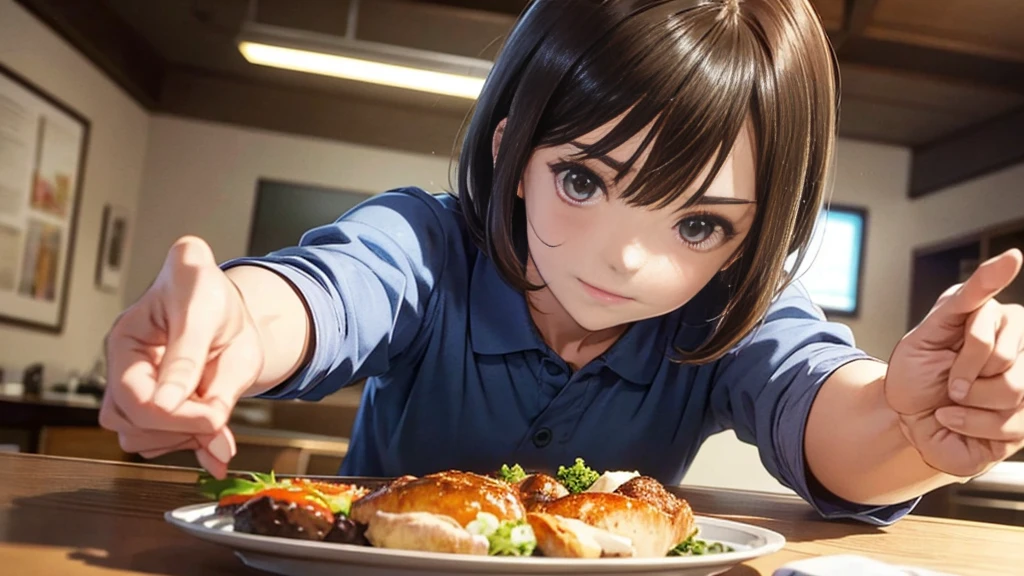 (Highest quality:1.2), Very detailed, High resolution, Tabletop:1,2, Vibrant colors, Bokeh, Professional Lighting, Physically Based Rendering, Flat Color:0.8, Great illustrations, Realistic:1.37, Shinkai Makoto style, Your name style, Light brown hair, Elegant update, Short Bob, Hairstyles such as chignon, Laugh together, Dynamic pose, Selfie, Upper body full sister、