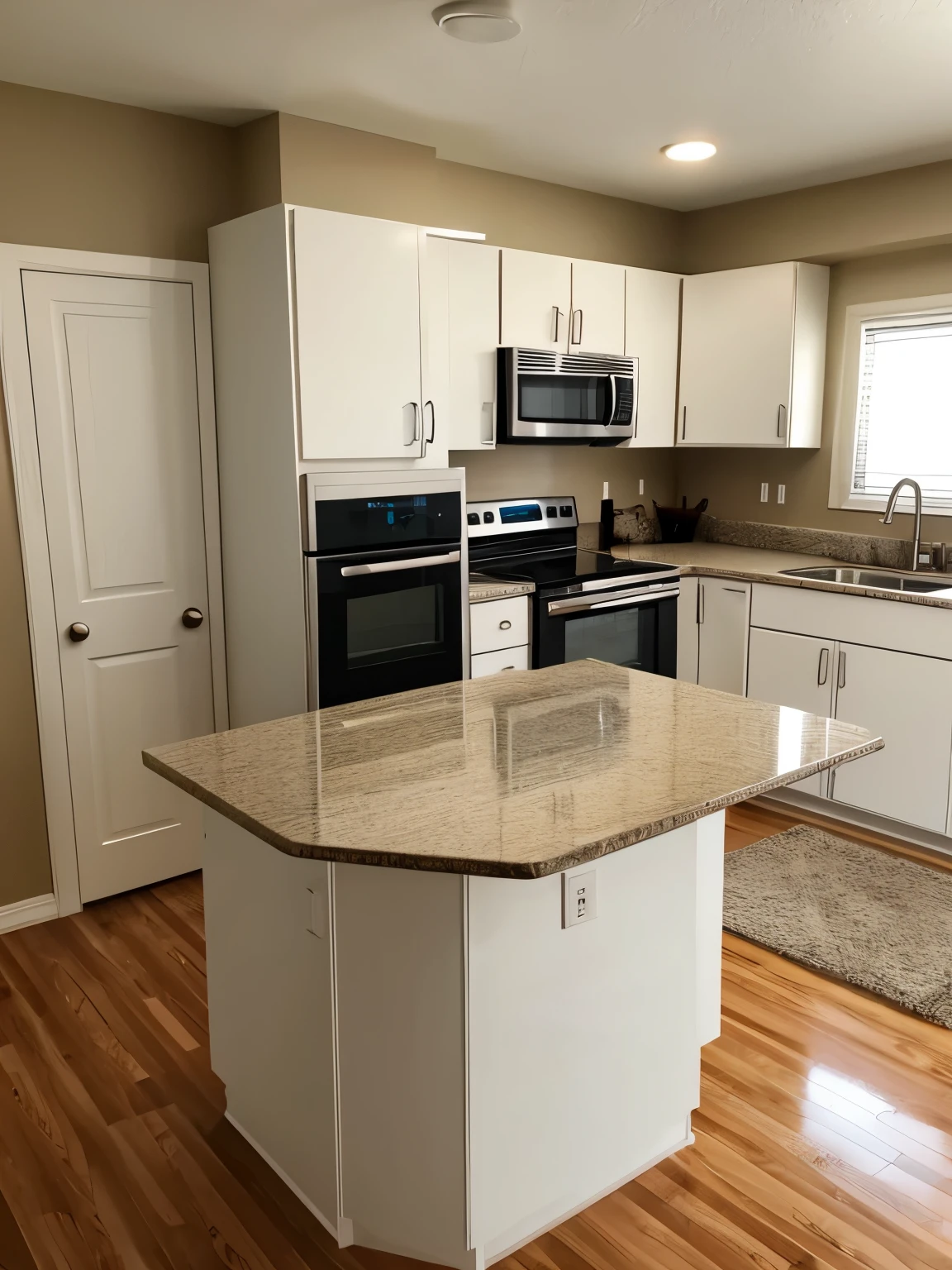 Kitchen set, front view