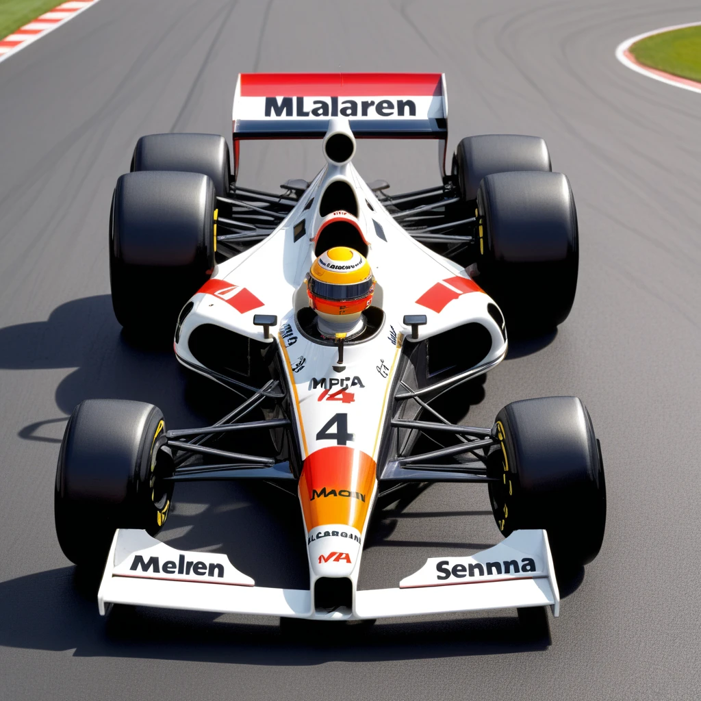 McLaren MP4/4. Senna