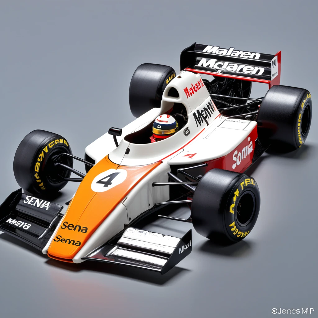 McLaren MP4/4. Senna