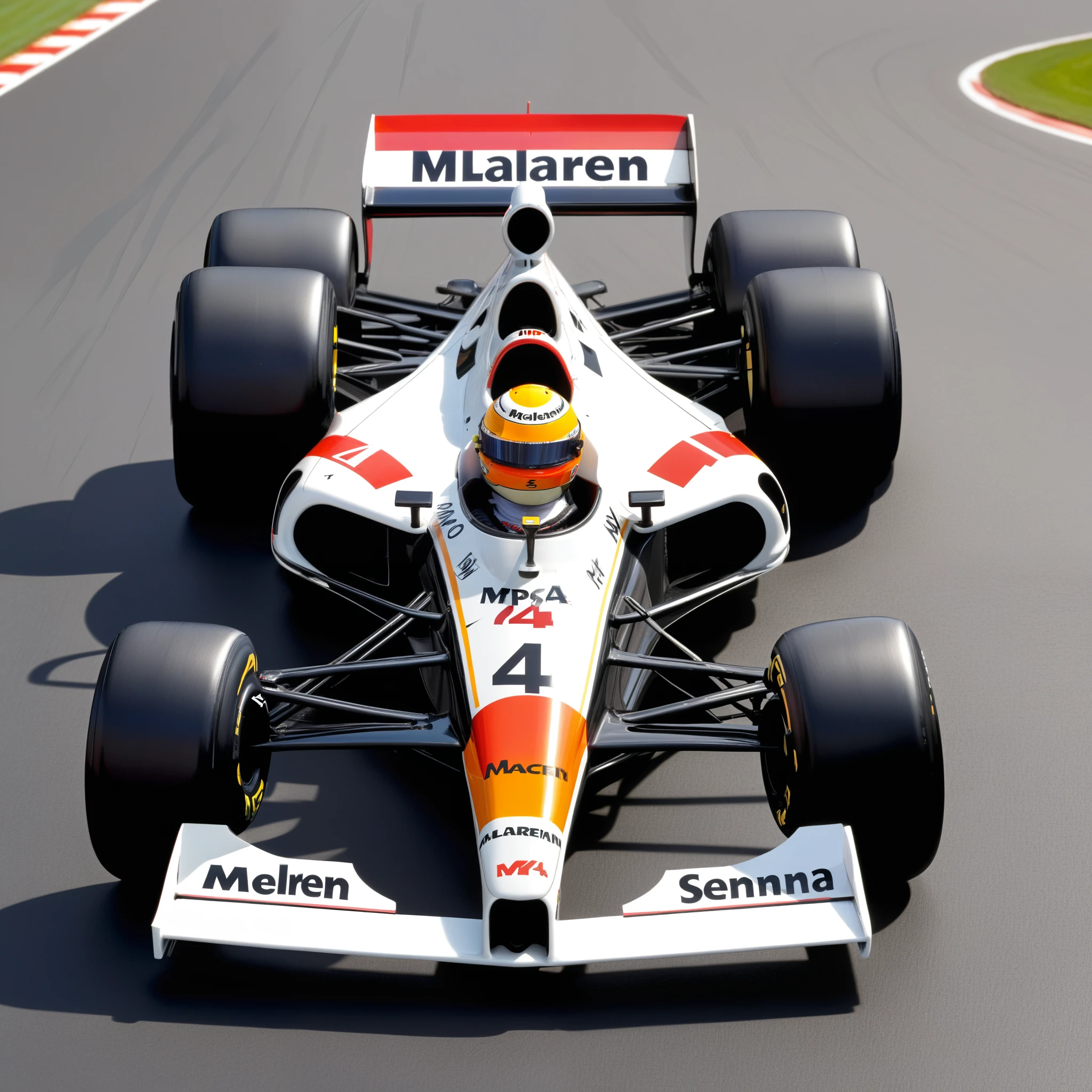 McLaren MP4/4. Senna