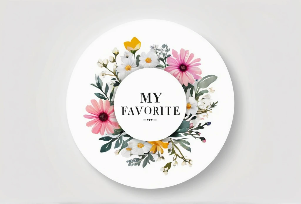 「My Favorite0」The shop logo, Fashionable, Approachable
a stylish logo for beauty products
FLOWER CIRCULAR LOGO MARK
Pretty cool
chic and modern
White background