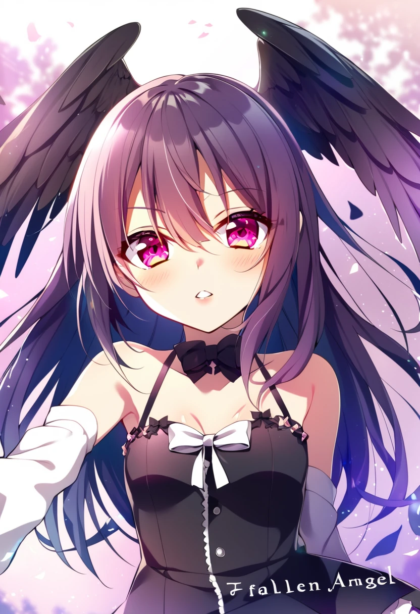 one girl, fallen angel,