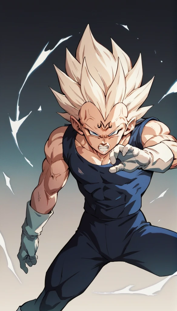 score_9, source_anime, score_8_up, score_7_up, lineart, drawing, sketch, 1boy, solo, ,   Majin dramatic lighting, dynamic pose, dynamic composition, action scene, action pose, angry, High Resolution, 