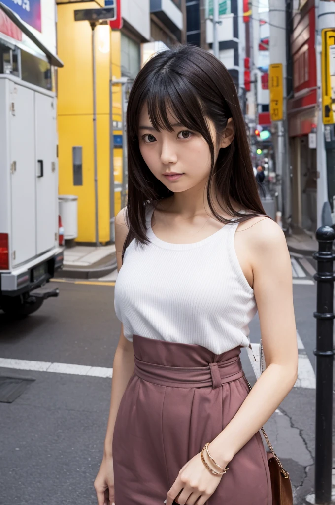 Japanese woman on a diet