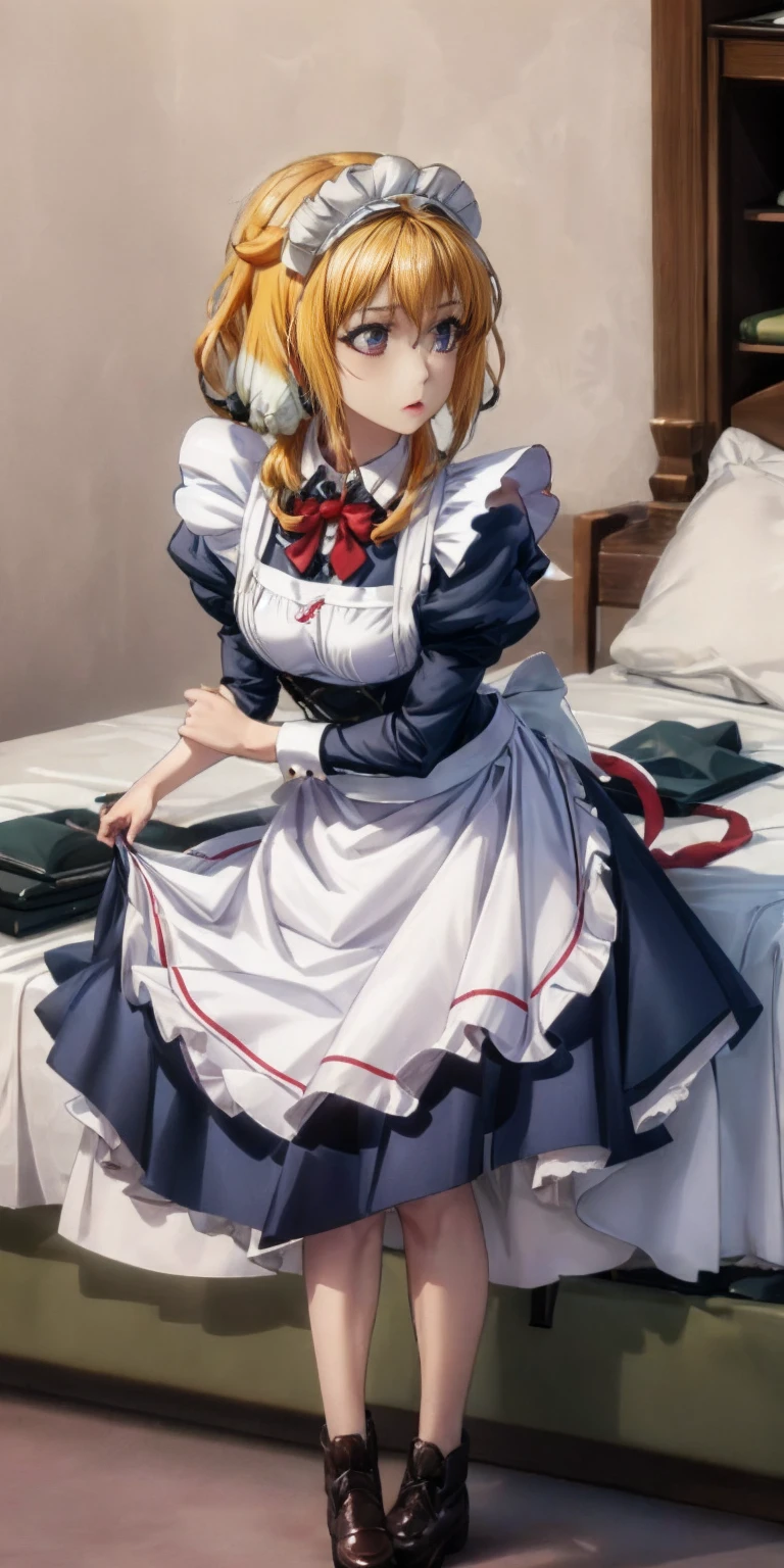 Roxanne maid slave on bed