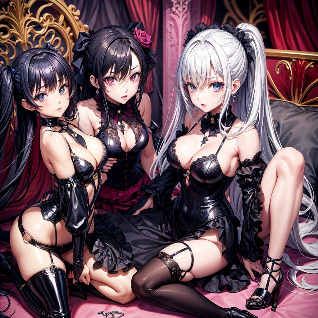 Anime, Gothic, pleaser heels 