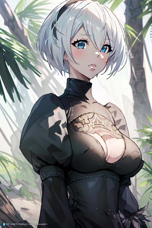  anime no biquíni posando at beach com palmeiras no fundo, extremely detailed artgerm, detailed anime digital art, role model | artgerm, clean and detailed anime art, 2b, seductive anime girl, 2b, realistic bikini, perfect white haired girl, beautiful seductive anime woman, at beach, [ digital art 4k ]!!, digital anime art, uhd, retina, masterpiece, accurate, anatomically correct, textured skin, super detail, high details, high quality, award winning, best quality, 1080P