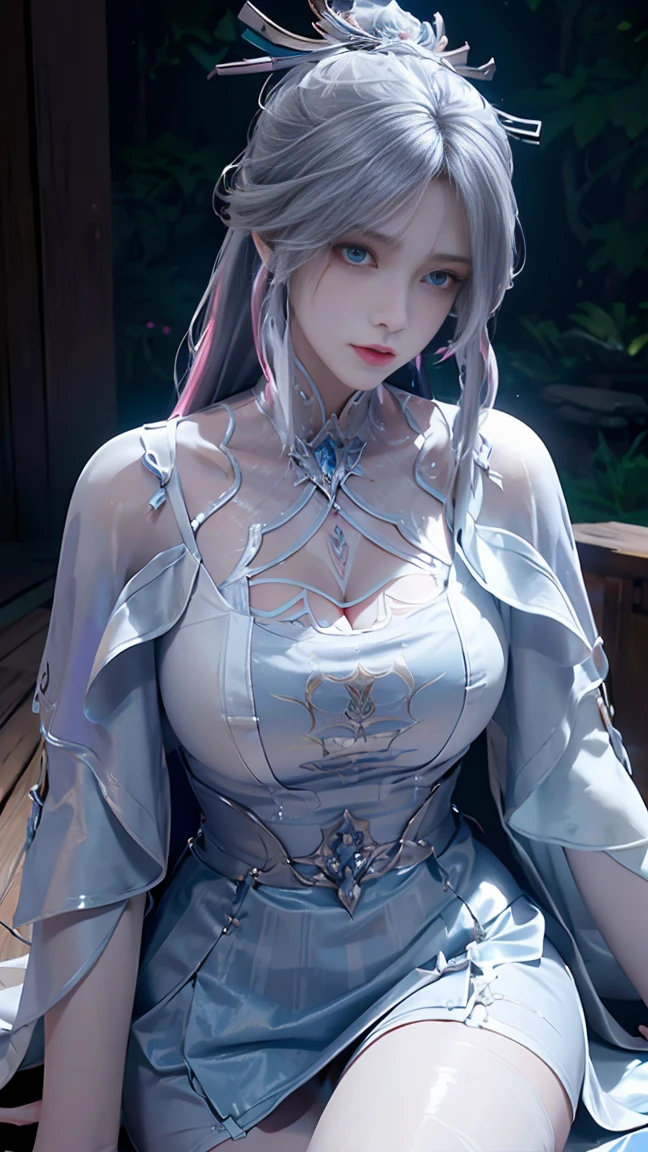 a white hair、Close-up of miss wearing white mask, Beautiful character painting, Gu Weiss, Gurwitz-style artwork, White-haired god, author:Yang Jie, Epic and beautiful character art, Stunning character art, author:Fan Qi, by Wuzhun Shifan, pixiv Art Street Guviz, Single ponytail, insult, High Ponytail, Tall and big, Long legs, (Sleeveless lace shirt), (shorts), (Striped )), ((Striped )), Walk, elegant, dignified, miss, Beautiful curves, sweet smile, Strong sense of detail and layering, Rich and colorful color, Has a unique texture, rich and colorful, color, vivid, Design Art, 16K, Very detailed, {{illustration}}, {Extremely refined}, {Exquisite surface treatment}, Very detailed, Delicate and shining eyes, {{Light}}, 极致灯Light效果, Model: realism, CFG size: 12, Laura: Bright texture (1.35), high quality, masterpiece, Exquisite facial features, Delicate hair depiction, Detailed depiction of the eyes, masterpiece, best quality, Light line tracing, Extremely detailed CG unified 8k wallpaper, masterpiece, best quality, (1 girl), Perfect body, (((tight white t shirt))), beautiful eyes, (Delicate face), Black short hair, Tie your hair up, Light blue hairpin, Black Silk Frame Glasses, in class, (White skin), (Optimal Lighting), (Super intricate details), 4K Unified, (Very detailed CG), Showing off her white legs, , Hot Pants, shorts,性感Long legs, Thin waist, Sweat is running down my waist, Showing belly, Extremely detailed depiction, Pink Hair, Asymmetrical bangs, Transparent clothes, Hands on thighs, 把目Light移开, 8k resolution, Raise an eyebrow, Shiny hair, Flower head, Wristband, bandage,Leather sexy pose, simple grey background, Crawl to the audience, Kitten pose, Get on all fours,