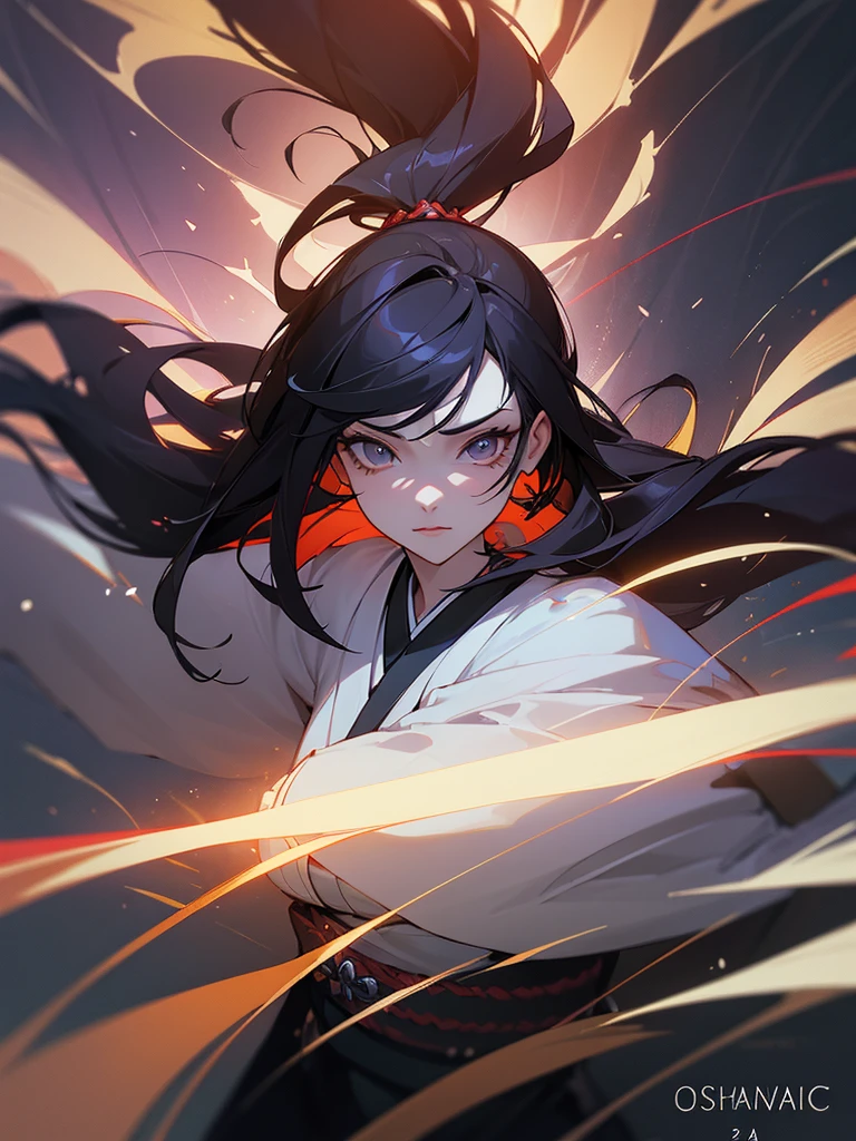 (Dramatic Digital Artwork:1.3) of,(Energetic:1.3) portrait of female (snezanasakovic2:1.1) wearing a kimono, style-sylvamagic, fashion girl,CGSociety,ArtStation