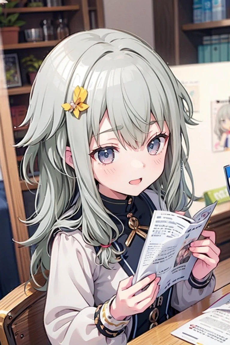masterpiece、Best image quality、(Front facing)、good feeling、smile,Face the camera、Fluffy hair、Delicate eyes、smile、Small face、愛らしい満面のsmile, 最high quality、girl、Looks 20 years old、1 person、masterpiece, Most detailed, high quality、Shiny Hair、Very fine and beautiful bright eyeedium chest、nose blush、Very detailed, clear and beautiful face, Awards, (Anatomically correct)、Reach out、The whole body is visible,View from above,Face Focus