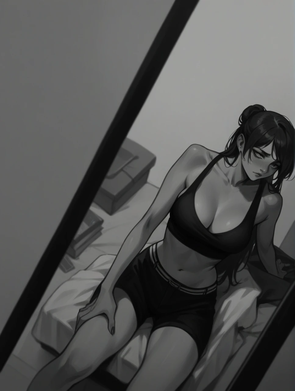 unclothed