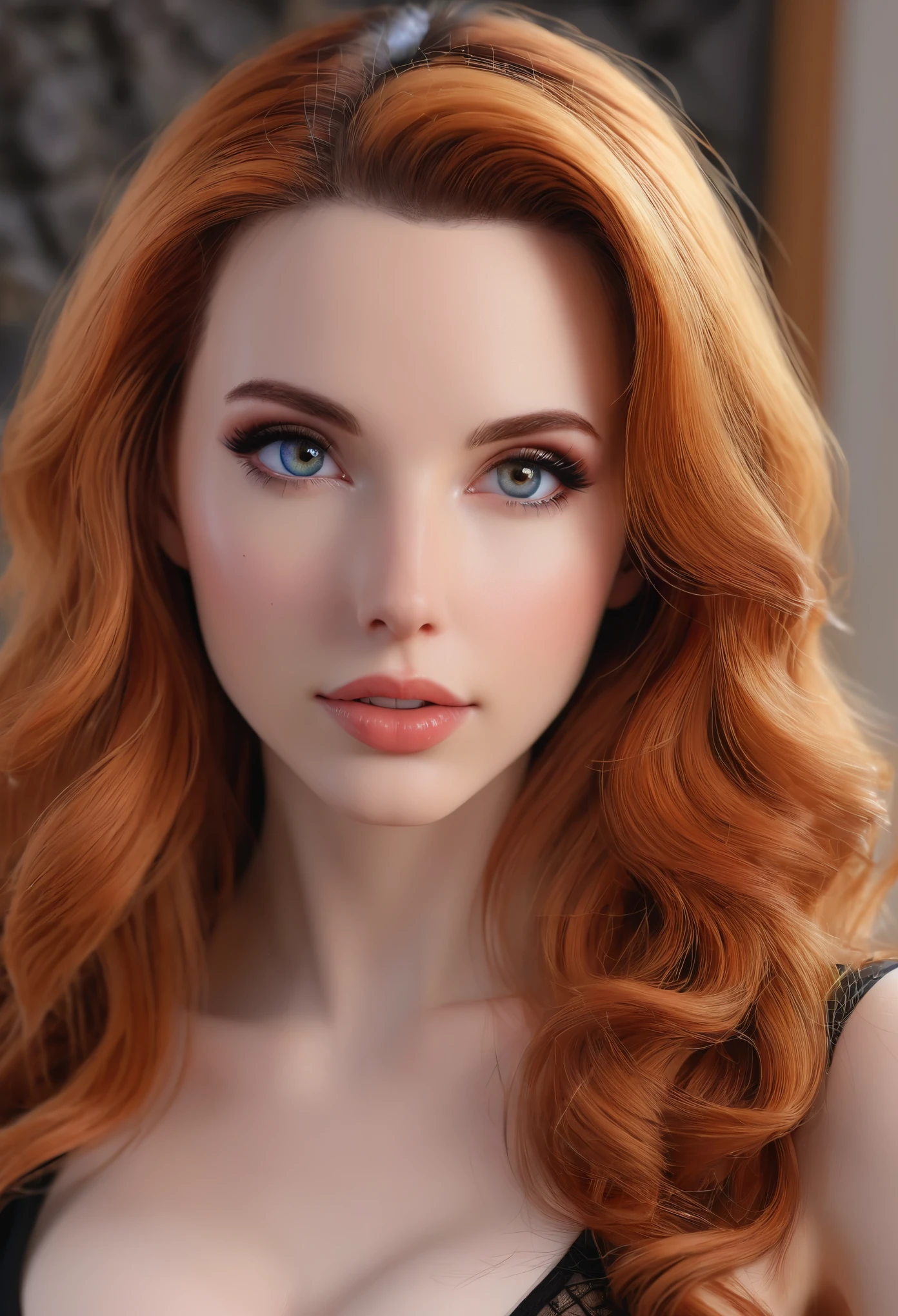 Sexy amouranth portrait of her facing the camera with soft even lighting and bold, , looking right at the camera high quality, masterpiece, UHD (facing the camera) (front view) flat, even lighting realistic human face, real human face with skin, realistically rendered face, human face realistic, single realistic face, human realistic face, realistic person, extremely realistic face, realistic detailed face, ultra realistic face, face very realistic, realistic restored face, detailed realistic face, highly detailed realistic face
