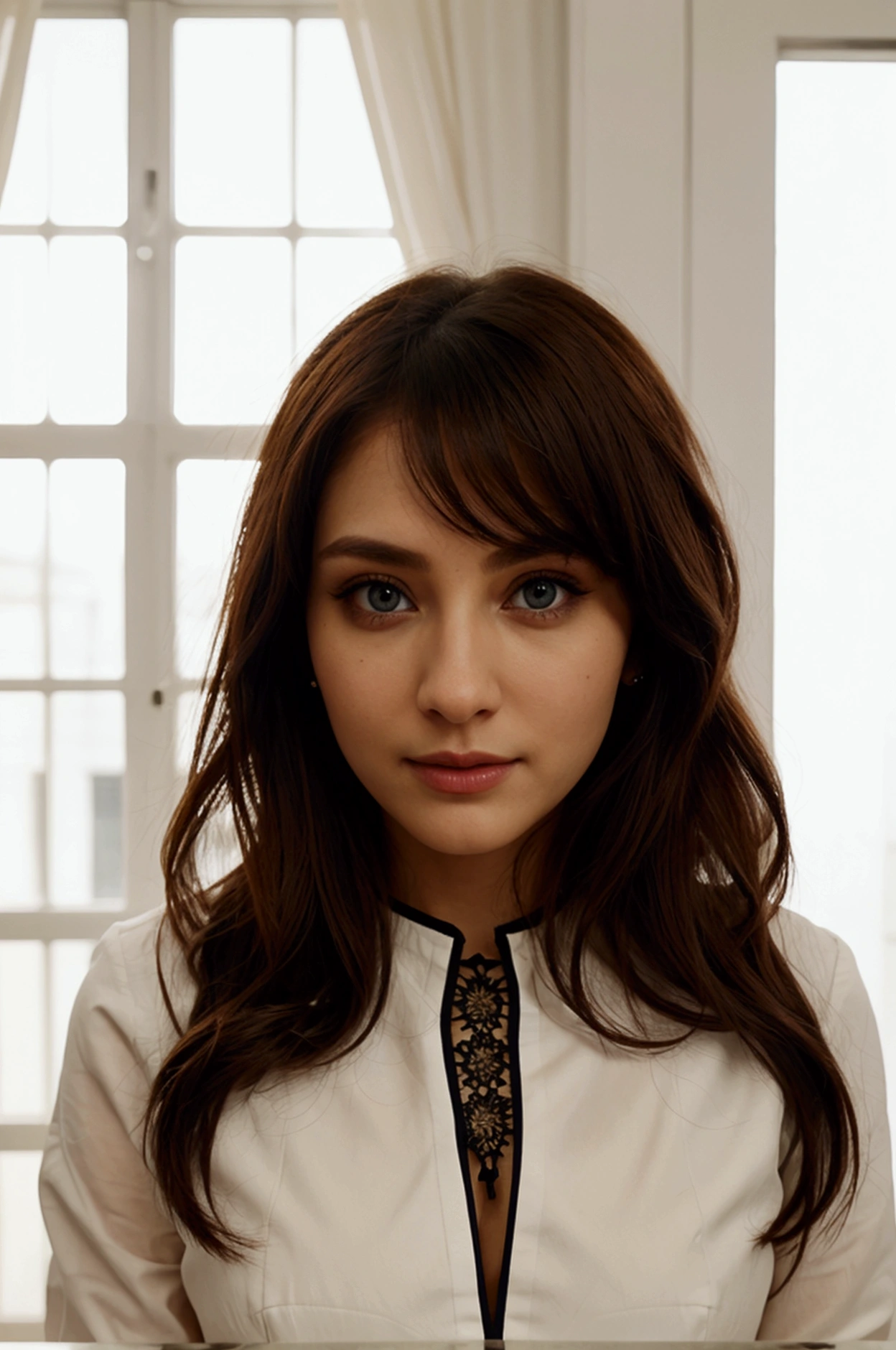 eye contact'