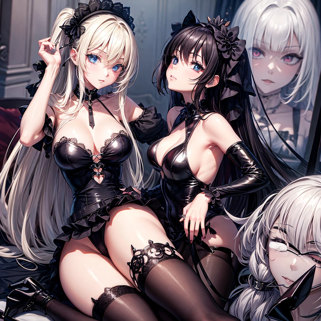 Anime, Gothic, pleaser heels
