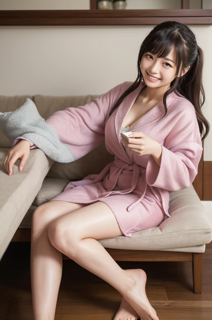 unparalleled beauty、bathrobe、genital、touch